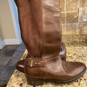 Michael Kors Brown Saddle Boots